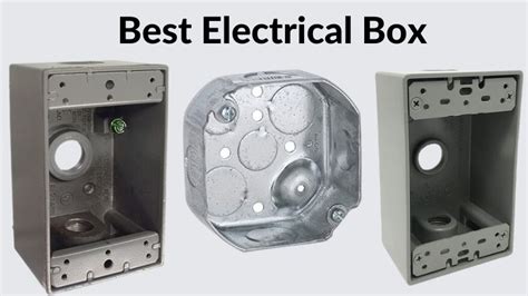 best electrical box for garage|choosing an electrical box.